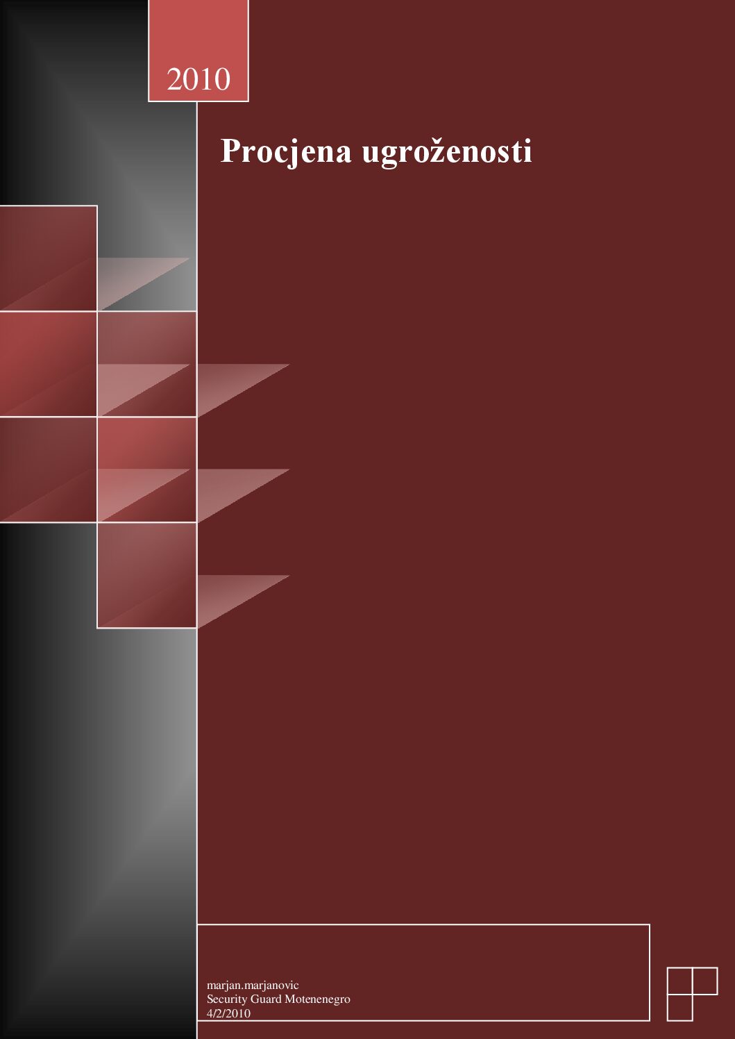 Procjena ugroženosti